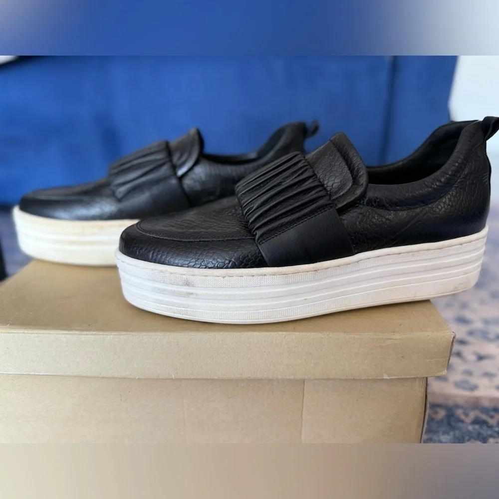 Daniella Lehavi Boston Genuine Leather Loafers / Sneakers EU39 US8 In Box - Picture 4 of 8
